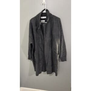 Habits Long Coat Dark Blue